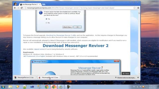 windows live messenger reviver 2 смотреть онлайн