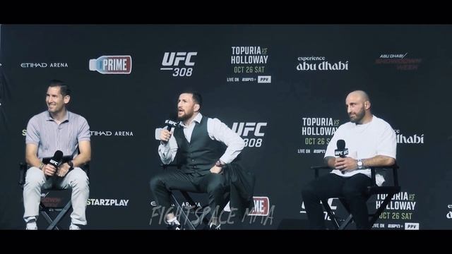 Фанат Умара вывел Мераба Двалишвили из себя «Это он испугался!» | FightSpaceMMA смотреть онлайн