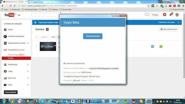 Periscope - Vysor.io - Como Espelhar o Seu Android no PC смотреть онлайн