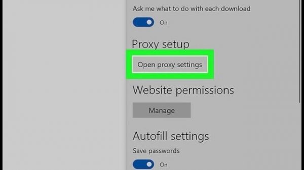 How to Disable Proxy Settings in Microsoft Edge for Windows