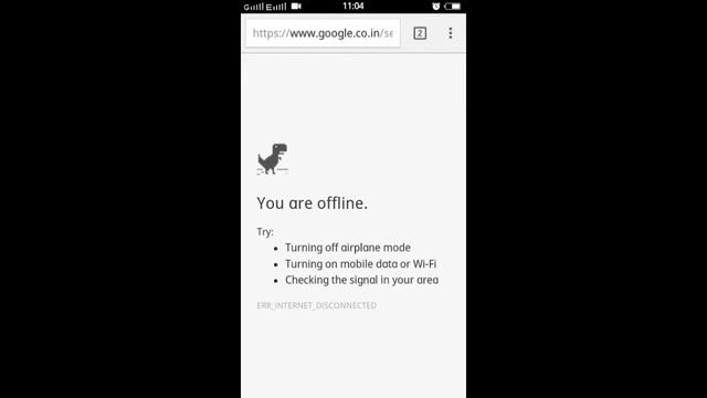 T-Rex Chrome Offline Game смотреть онлайн