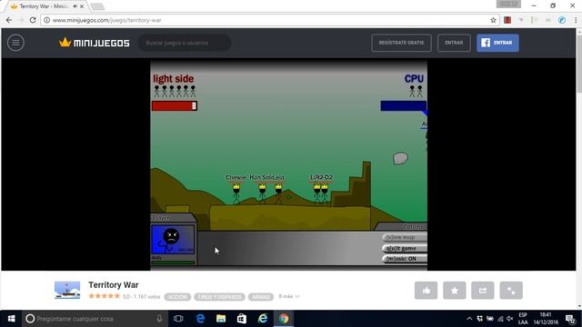 Jugando el ultimo nivel de territory war смотреть онлайн