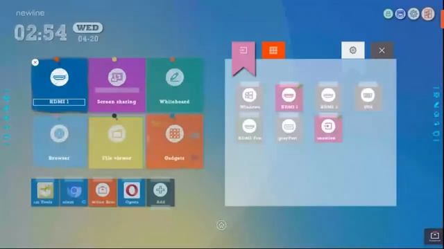 Customize Your Newline Panel Home Screen смотреть онлайн
