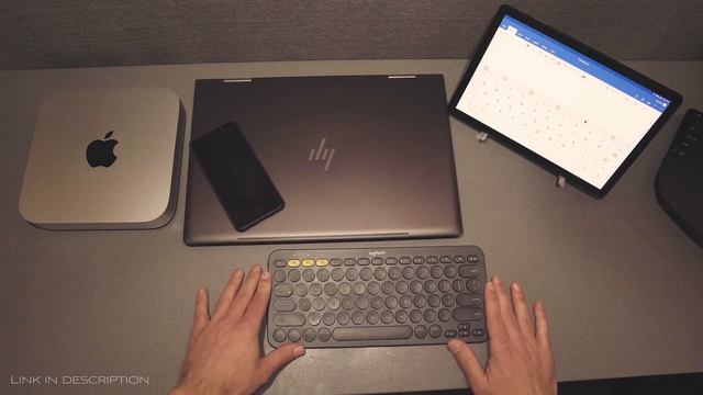Logitech K380 Multi-Device compact keyboard review смотреть онлайн