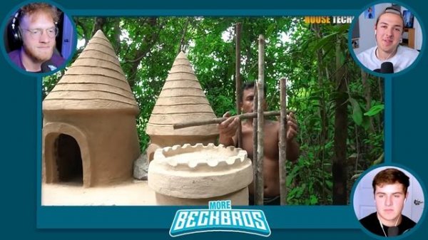 He Built A HIDDEN PUPPY MANSION in the FOREST