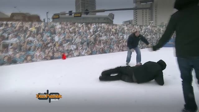 Dan and the Danettes brave the elements NFL Films style смотреть онлайн