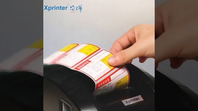 Máy in nhãn nhiệt Xprinter XP-365B 80mm Máy in thẻ quần áo, Phích cắm: Cắm AU (Phiên bản Bluetooth) смотреть онлайн