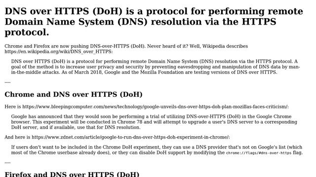 What is DNS over HTTPS (DoH)? смотреть онлайн