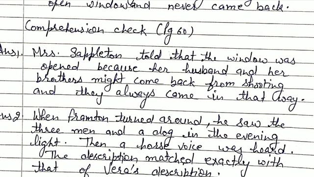 Class 8 Lesson 7 The Open Window(It So Happened) Question/Answer हिंदी में by Sudesh mam смотреть онлайн