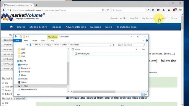 Downloading MV stock charts via Firefox.This is the instruction how to download the смотреть онлайн