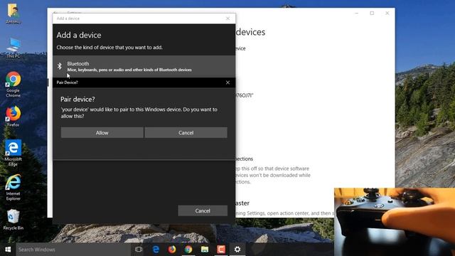 How to connect XBOX One controller to Windows 10 via Bluetooth(OLD, new video in description) смотреть онлайн