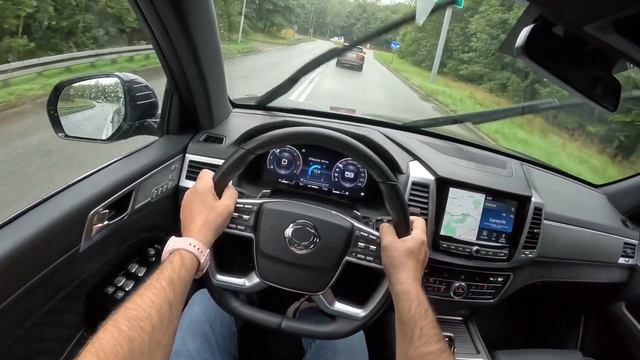 Ssangyong Rexton 2024 [2.2 202 HP] |0-100| POV Test Drive смотреть онлайн