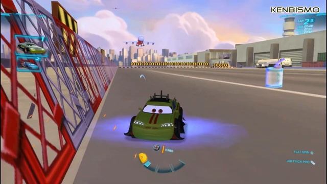 Cars 2 The Video Game Tokyo Drifters Mod - Komodo Neon - Runway Tour - PC Gameplay 1080p HD смотреть онлайн