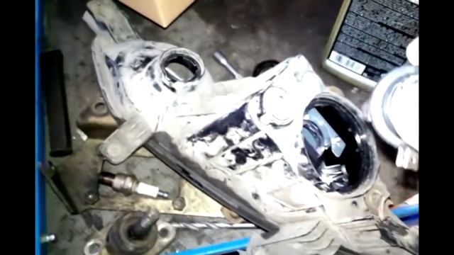 Daewoo Gentra (Ravon) - Замена правой ПТФ