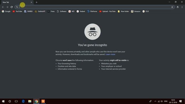 Private Browsing In Chrome browser | Incognito Mode in Google Chrome смотреть онлайн
