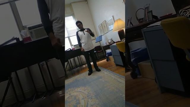 Timothy M. McCoy opera student sings Puccini's Vissi D'Arte смотреть онлайн