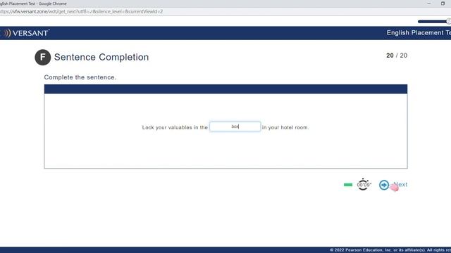 English Placement Test Google Chrome 2022 06 05 10 05 23 смотреть онлайн
