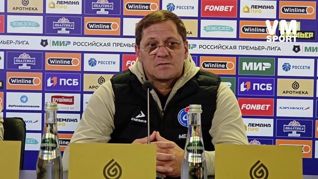 Дмитрий Пятибратов о том, как удалось добиться положительного результата при игре в меньшинстве. смотреть онлайн