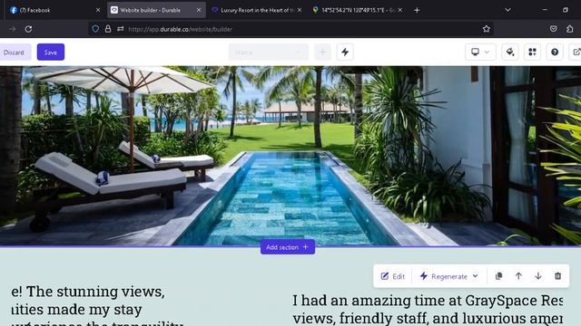 Gray Space Resort Sample Website — Mozilla Firefox 2023 12 06 11 50 48 смотреть онлайн