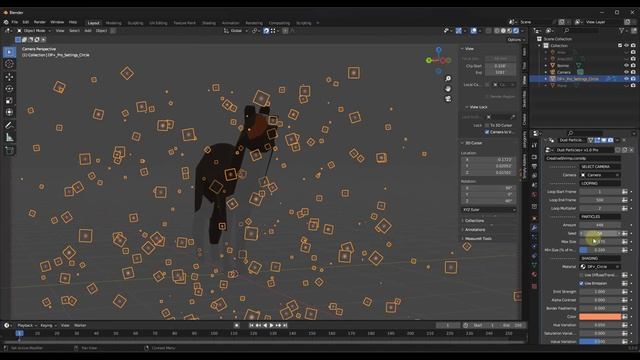The FASTEST Way to Add Dust and Particles in Blender! смотреть онлайн