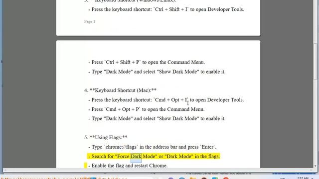 Enter Chrome Dark Mode Or Dark Theme (Browse The Web In Chrome Dark Mode Or Dark Theme)