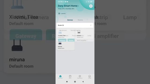 Xiaomi Mi Home Android application latest version v5.6.73 on Xiaomi Redmi Note 8 Pro смотреть онлайн