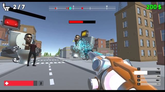 SKIBIDI TOILETS HAVE TAKEN OVER THE CITY! SKIBIDI TOILETS GAMES смотреть онлайн