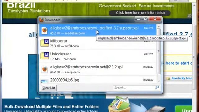 Vista Aero Transparent Effect EXTENTION FOR FIREFOX смотреть онлайн