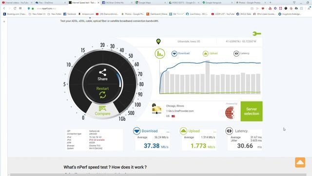 Internet Speed test Test your broadband connection nPerf com Opera 2019 08 22 22 09 17 смотреть онлайн