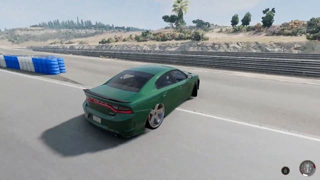 🌾 ²¹¹ BeamNG.drive | Dodge Charger SRT Hellcat | #cars смотреть онлайн
