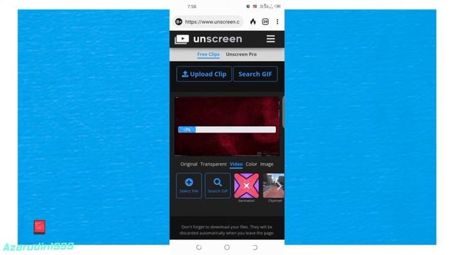 How to Unscreen your background | remove your background | AZAR CHANNEL | Tamil смотреть онлайн