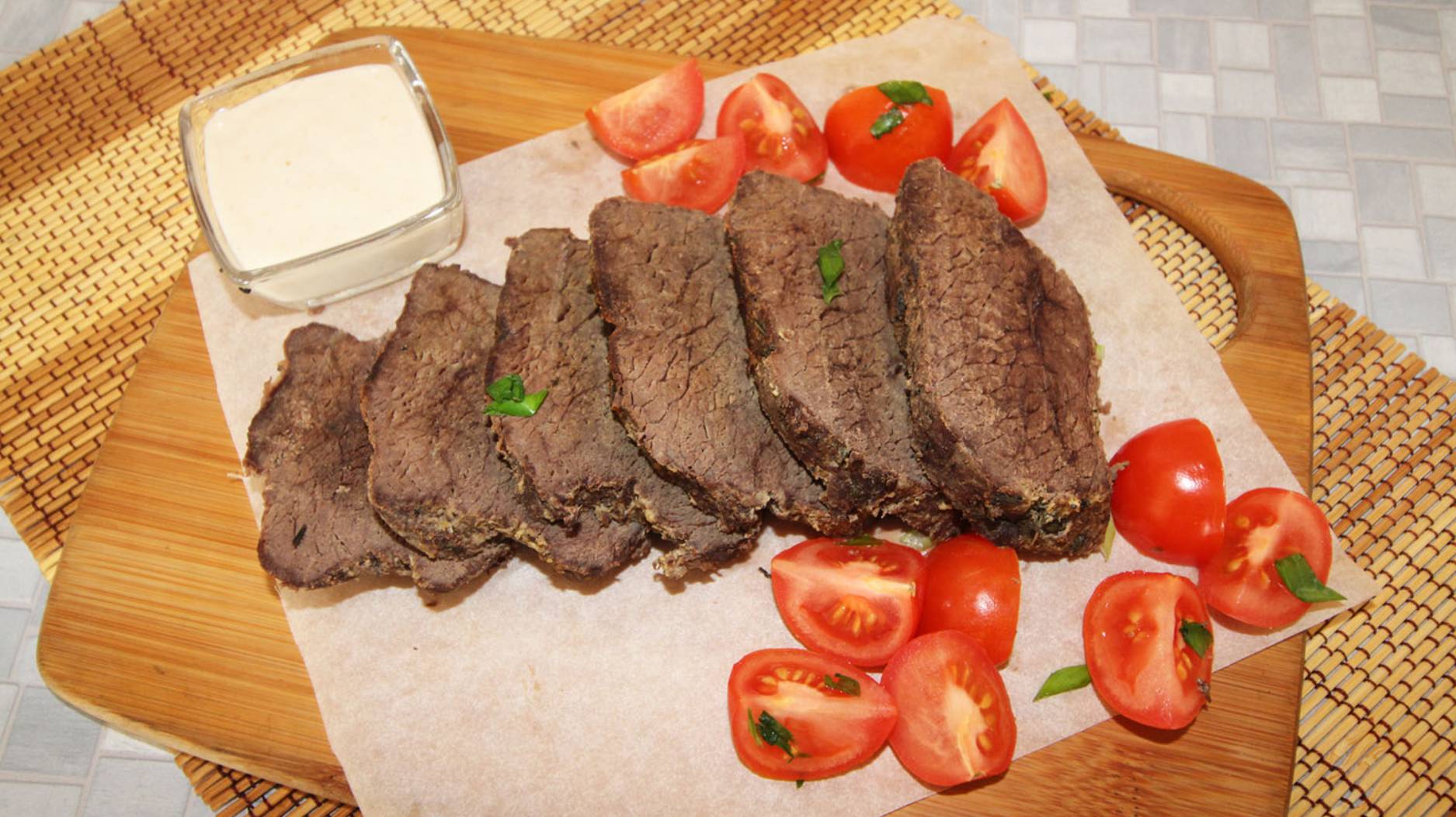 Буженина из оленины (в духовке в фольге) смотреть онлайн