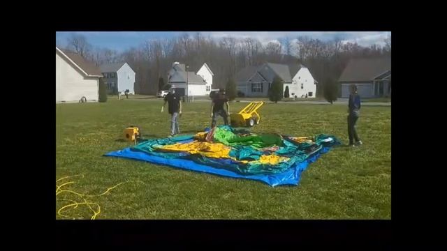 Watch Us Transform an Inflatable 14" Inch Safari Bouncer into Zero Gravity Playground! смотреть онлайн