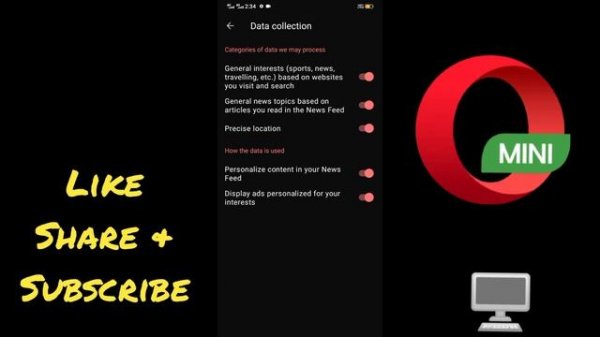 Opera Mini Hidden Setting | Opera Mini All Setting | How To Use Opera Mini Browser | Pankaj Tickler