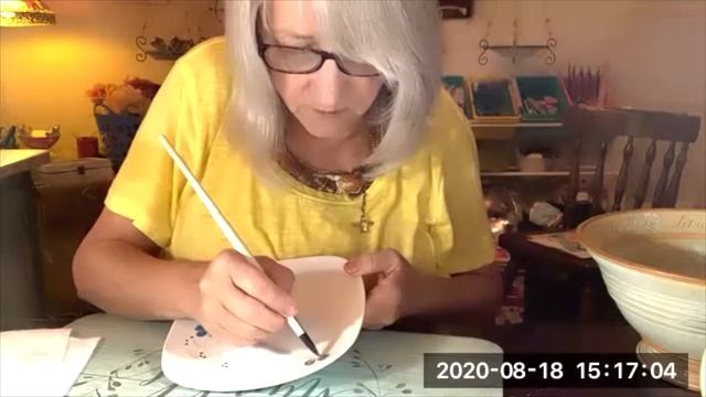 Floral Design With NO BAKE Ceramic Paints | MAKERTHON | A Makers' Studio смотреть онлайн
