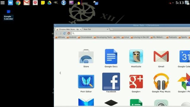 Crouton For Chromebook Tutorials - Part 7: Setting Up Google App Shortcuts смотреть онлайн