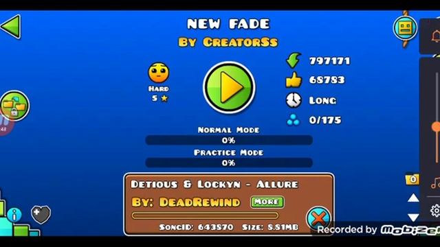 Мы проходим инсейн с секретным веем в Geometry Dash смотреть онлайн