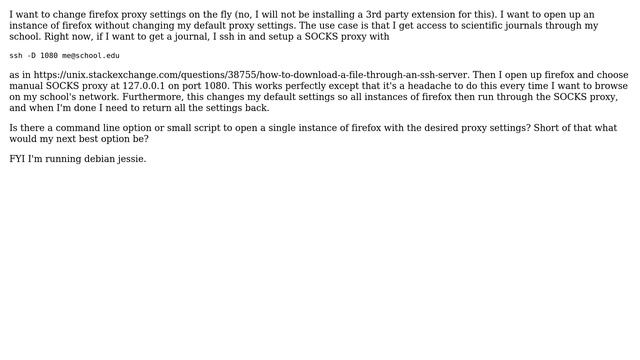 Script for one time proxied firefox смотреть онлайн