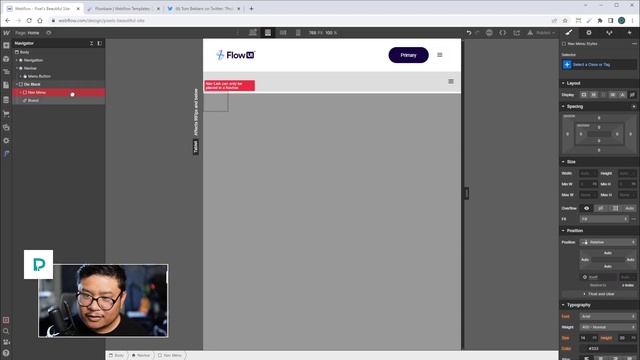Create page layouts in Webflow in seconds using the Flowbase chrome extension смотреть онлайн