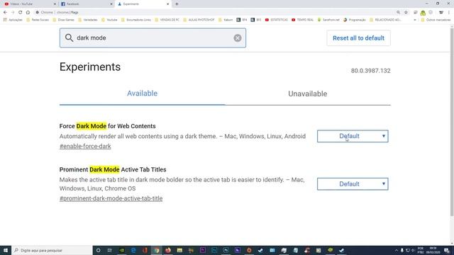 17. (TUTORIAL) ATIVANDO O MODO ESCURO NO GOOGLE CHROME смотреть онлайн