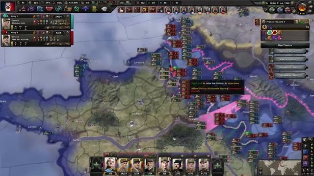 France defeats Syndicalism and becomes an Empire - Kaiserreich hoi4 Timelapse смотреть онлайн