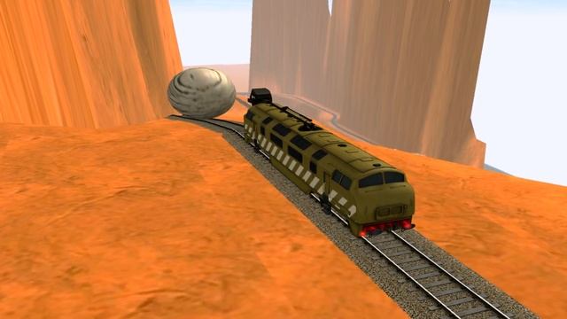 Looney On Rails: Lady And Diesel 10 In 