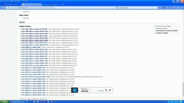 The History of Windows (10 TS1-10 RS2) смотреть онлайн