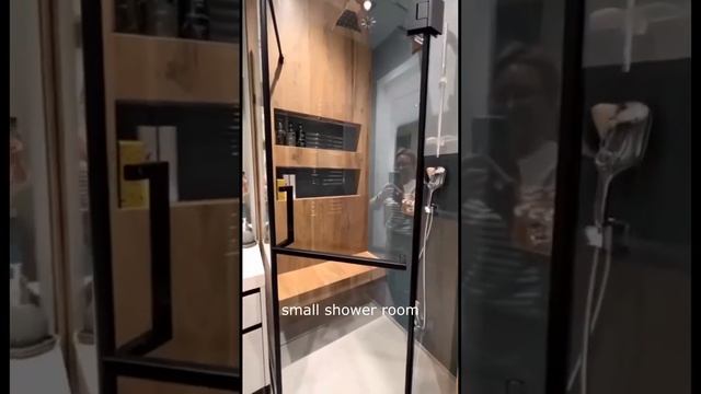 Design ideas!!! Small shower room: the perfect solution for organizing your shower! смотреть онлайн