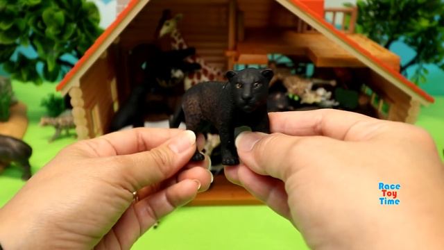Fun Safari Animal Figurines смотреть онлайн