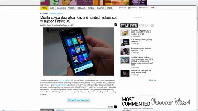 Mozilla says a slew of carriers and handset makers set to support Firefox OS смотреть онлайн