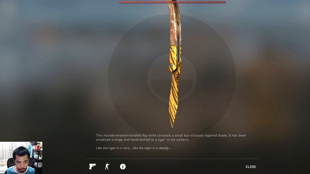 Navaja Knife Tiger Tooth Factory New Giveaway смотреть онлайн