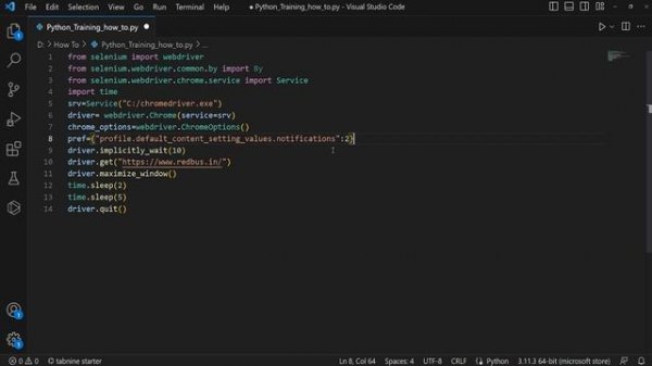 Selenium Tutorial #13 - How to handle Push Notifications ?
