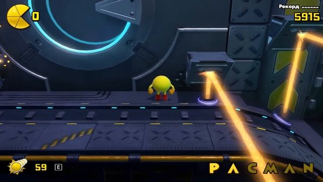 Pac-Man World: Re-Pac (PC)-Космические гонки #8 (Космос).