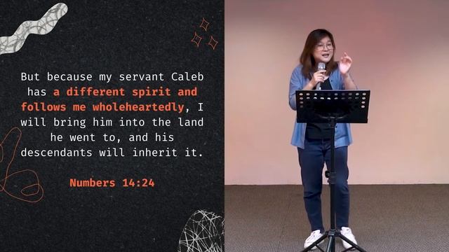 The Bible Character Series: Caleb, daring to be different - Ps Lisa Ping (5 June 2022) смотреть онлайн